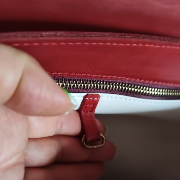 Fullum & Holt Made In Canada Leather Messenger Crossbody Priced to Sell Bag READ - Picture 11 of 16